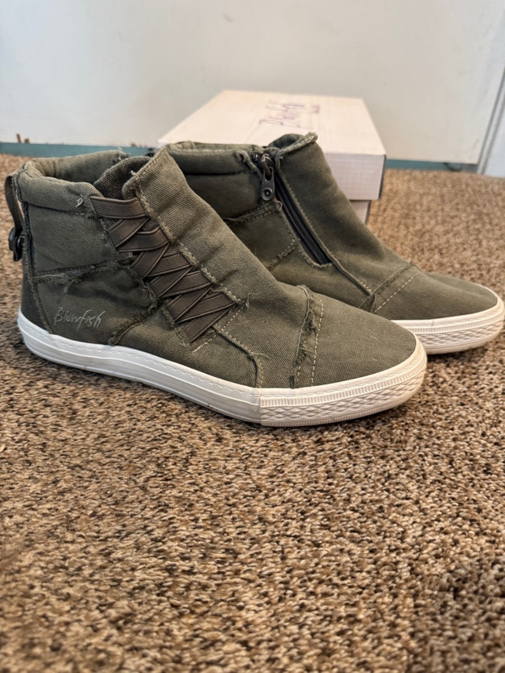 Blowfish Canvas High-Top Sneakers